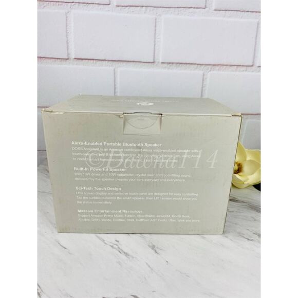 DOSS Assistant Smart Bluetooth Speaker with Amazon Alexa Voice Control NEW - Picture 2 of 6